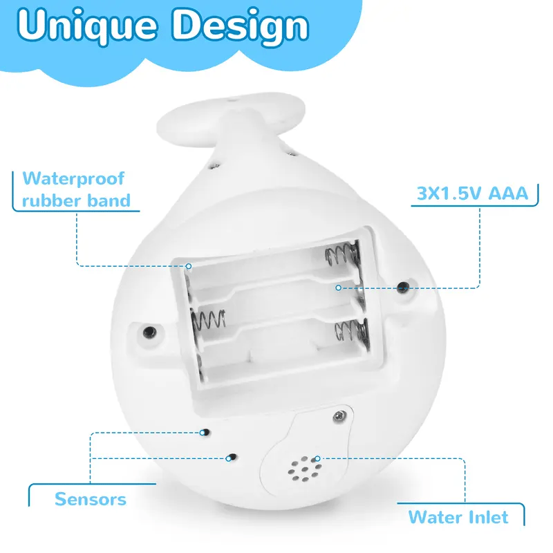 🔥Limited offer - 50% Off🚗Water-Activated Glowing Whale Sprayer Toy