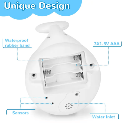🔥Limited offer - 50% Off🚗Water-Activated Glowing Whale Sprayer Toy