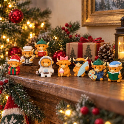 24-Day Highland Cow Advent Calendar