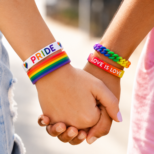 Rainbow Pride Silicone Wristbands Set – 🎁Buy 1 Get 1 Free