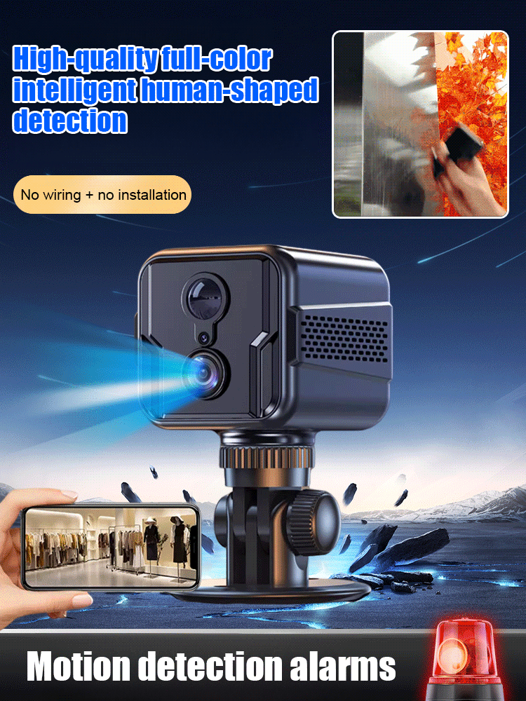 👀 Ultra-Secret HD Camera ❌No Wiring Needed ❌No Drilling Required ✅Can Be Placed Anywhere, Both Indoors and Outdoors ✅Strong Magn