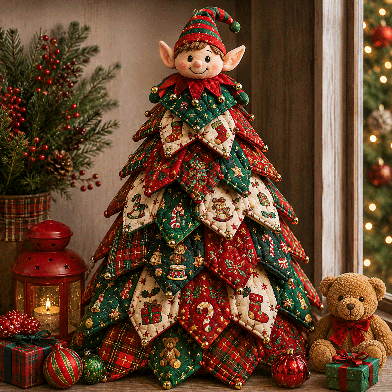 🔥Last Day 49% OFF DIY Quilted Christmas Tree Kit