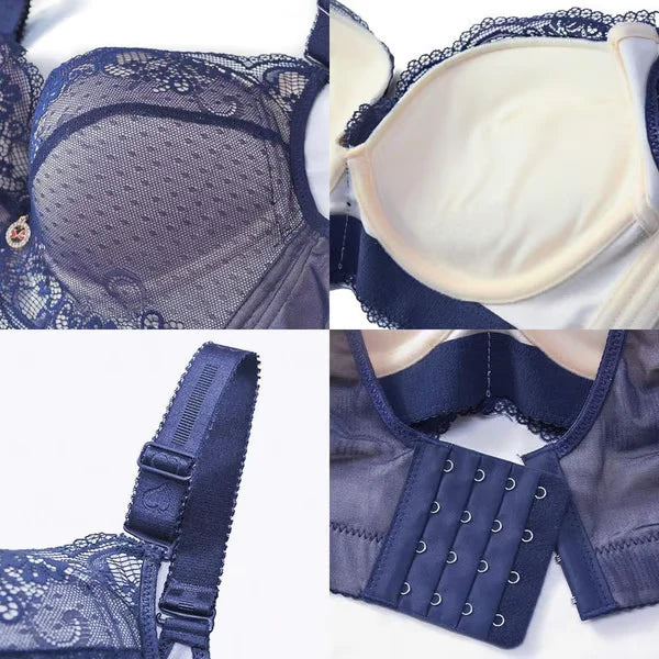 ✨Buy 2 Get 1 Free🥰Lace Underwire Padded Push Up Bra