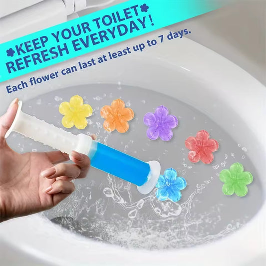 🔥Hot Sale🚽108 Flowers Toilet Cleaner Gel Stamp-9 Fragrances