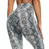 Gray Snakeskin Print