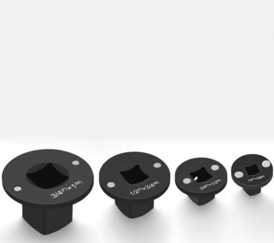 ✨2026 Low Profile Impact Socket Adapter Set – Industrial Drive Ratchet & Wrench Adapter Set for Tight Spaces, 4PC Hardware Kit: 3/4" to 1", 1/2" to 3/4", 1/2" to 3/8", 1/4" to 3/8"