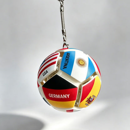 🔥LAST DAY 50% OFF💖⚽ Mini Flag Football Fidget Keychain|Pocket Stress Relief Pendant