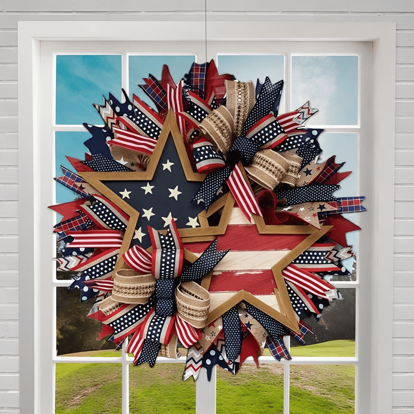 🔥Hang it with pride🔥This Wreath Wasn’t Made to Decorate — It Was Made to Remember