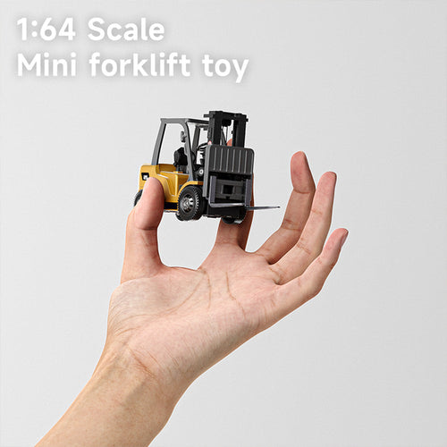 Desktop Fun 🎁 Mini Remote Control Forklift Truck Toy