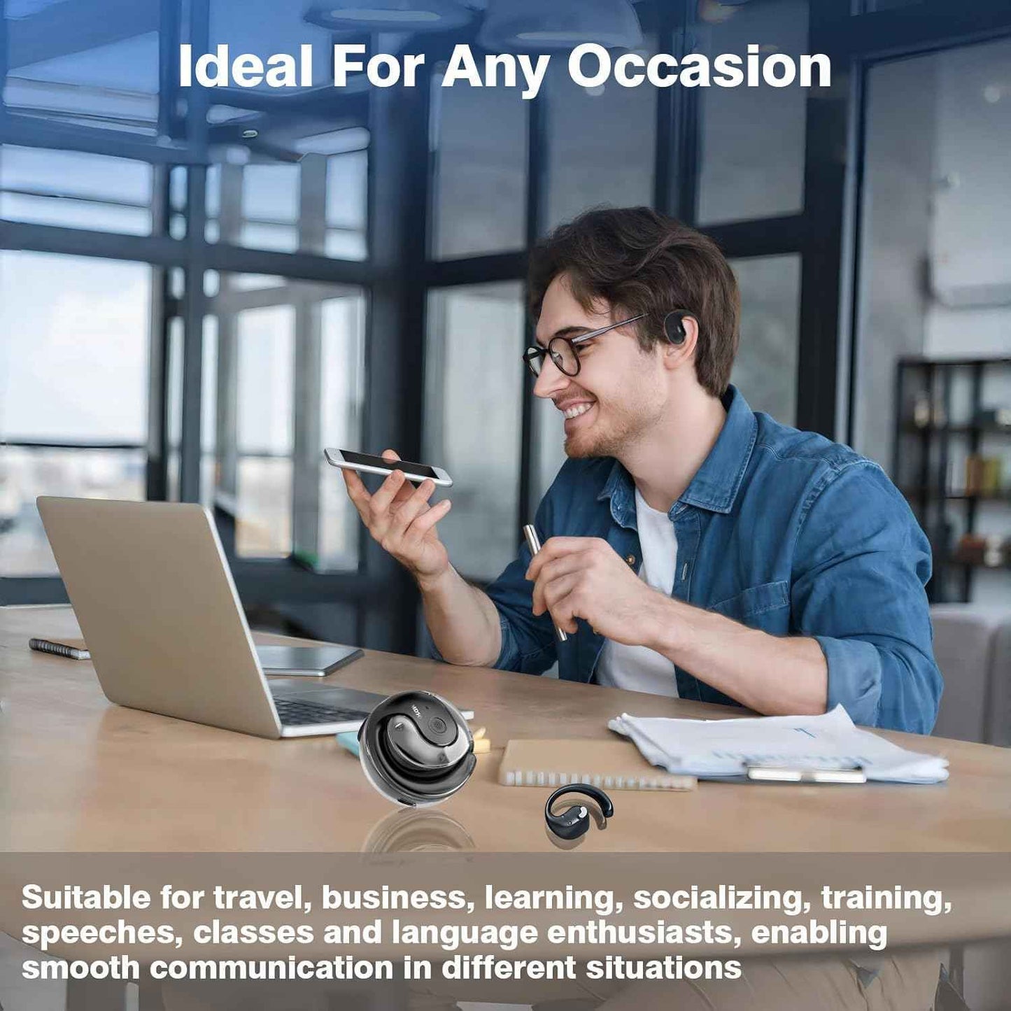 Limited 40% off🔥Wireless Translation Earbuds⚡