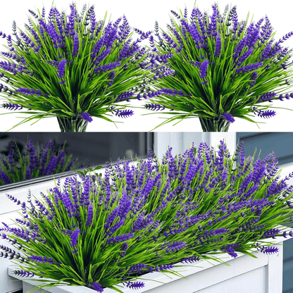 🎁Mother's Day Sale-50% Off!🔥UV Resistant Outdoor Lavender Artificial Flowers