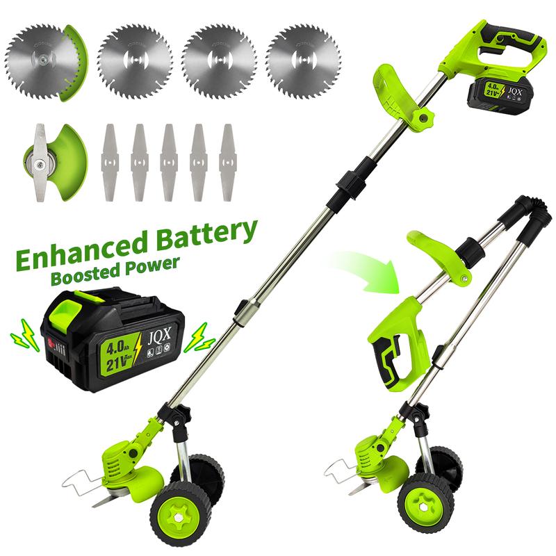 3-in-1 Cordless Weed Whacker with Adjustable Handle