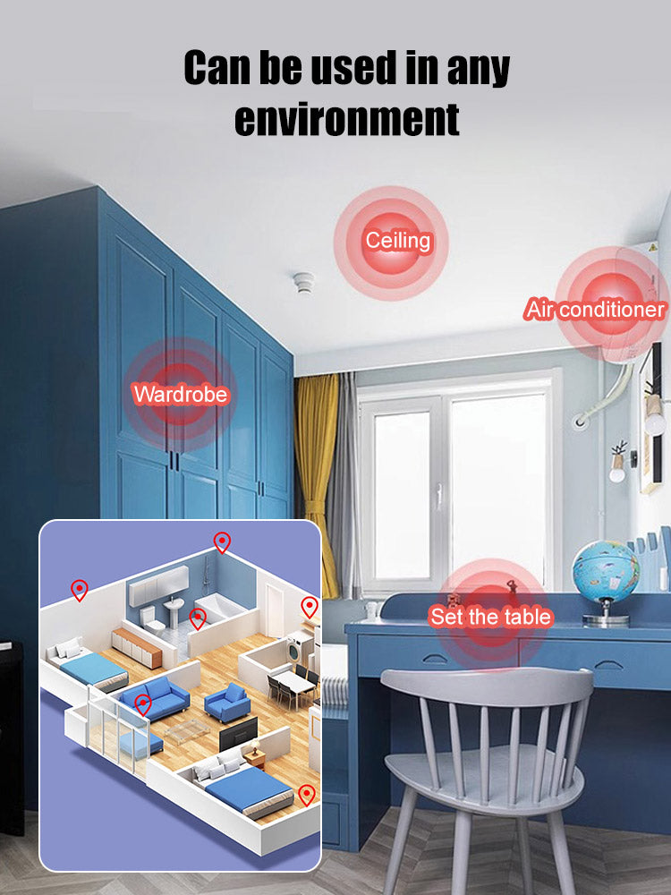 🔥【No wiring, no network】🌟super discreet camera & 💯Tiny and installs in 1 second