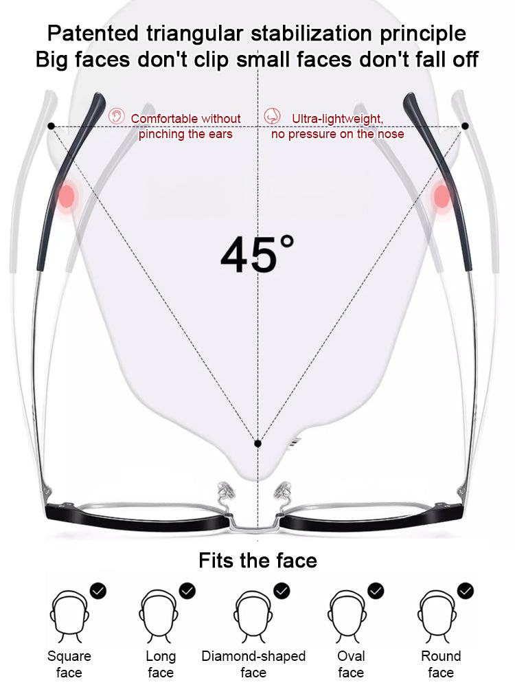 👓Best Selling 50% Off🔥Automatic zoom anti-blue light presbyopia glasses