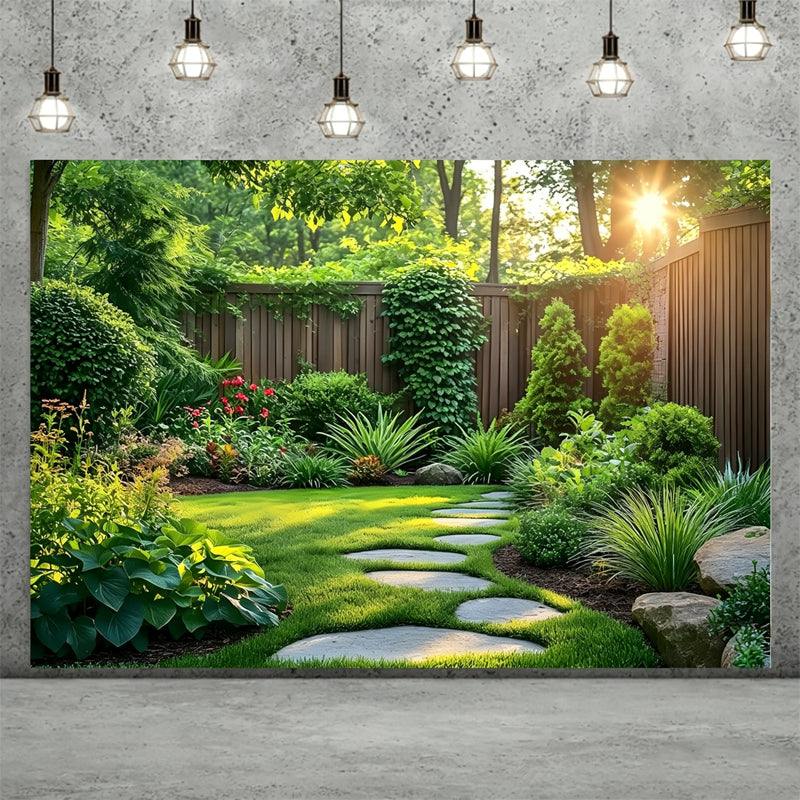 🌟🌳 Dreamy Enchanted Forest Butterfly Floral Backdrop | Perfect Outdoor Birthday Decor
