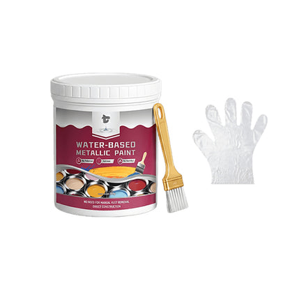 JUEFISH Black Water-Based Metallic Paint