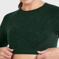 Dark Green Top