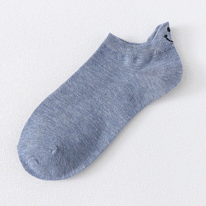 🔥Buy 3 Get 3 Free🔥Cute Face Ankle Socks for Women