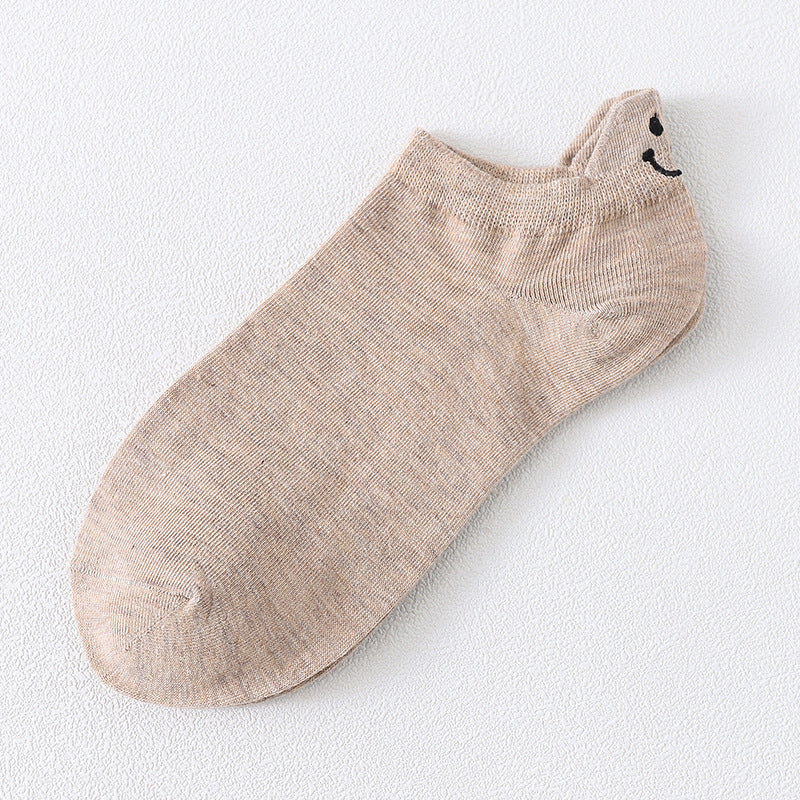 🔥Buy 3 Get 3 Free🔥Cute Face Ankle Socks for Women