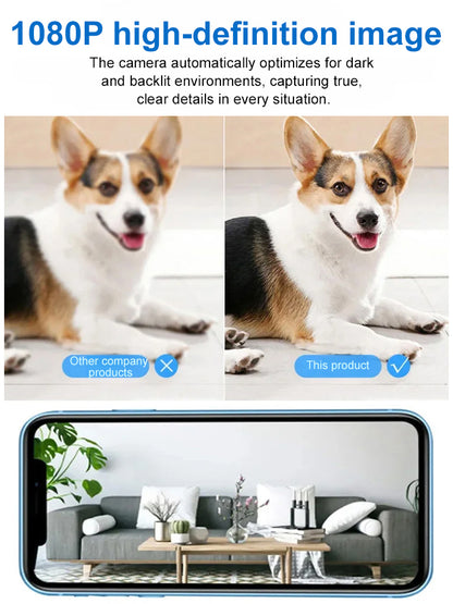 👀 Ultra-Secret HD Camera ❌No Wiring Needed ❌No Drilling Required ✅Can Be Placed Anywhere, Both Indoors and Outdoors ✅Strong Magn