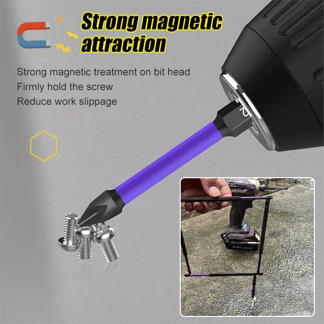 🧲 Ultra-Strong Magnetic Bit – No Slipping, Built to Last (50% OFF)