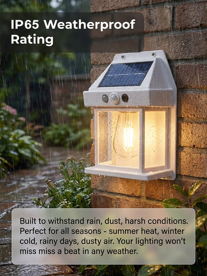 ☀️Your 24/7 "Smart Sentry" – Industrial Security Without the Electric Bill. Solar-powered outdoor LED garden lights