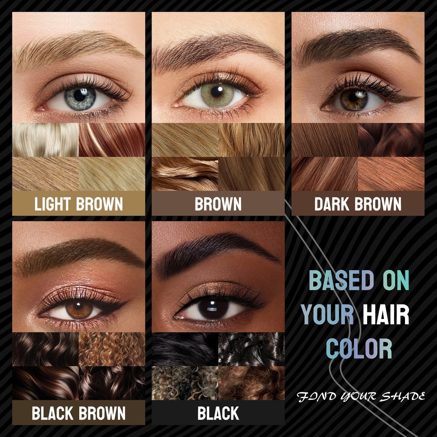 🔥Discount (Today Only)🔥 Achieve Perfect Brows Instantly✨2-in-1 Dual-Ended Eyebrow Pen