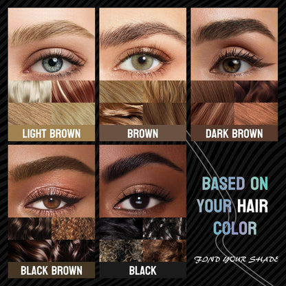 🔥Discount (Today Only)🔥 Achieve Perfect Brows Instantly✨2-in-1 Dual-Ended Eyebrow Pen