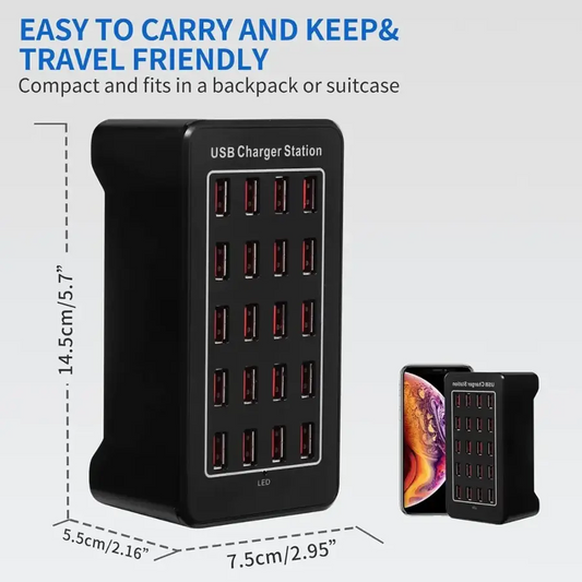 🔥Up To 69% Off!🔥-150W (30A) USB Charging Station, 30-Port USB C Charger Block