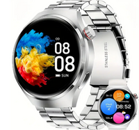 Silver (Steel Strap+Rubber Strap)