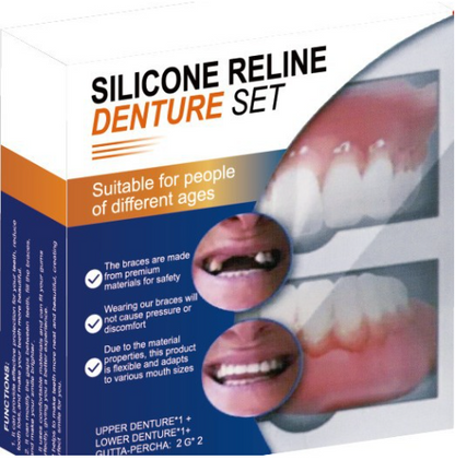 【EASY DENTURE™】The latest research and development from a top dental university, the third generation of silicone braces😁