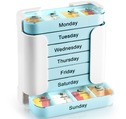 💊 ✨7-Day Medication Organizer - For Effortless Health Management! 📅
