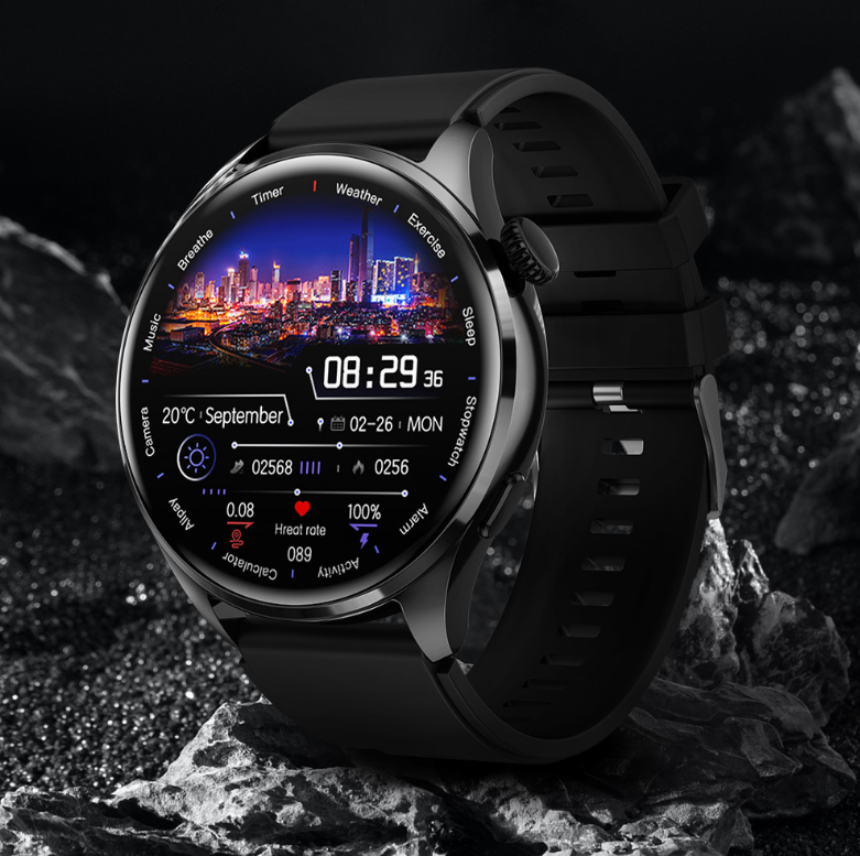 🏆【24-hour health check】HR28 New Blood Sugar Watch ⌚Mount Sinai Hospital physician recommended