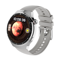 Silver (Rubber Strap)