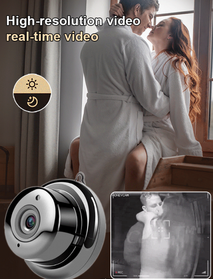 🔥【Hidden camera HD night vision】💯Tiny and installs in 1 second ⚠️Remote real-time viewing