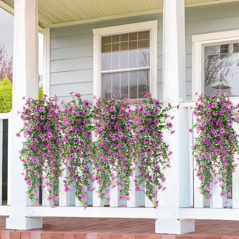 Offer ends TODAY!🌼 Artificial Hanging Daisies - UV-Resistant Indoor/Outdoor Decoration 🏡