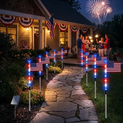 ☀️Nighttime Magic for Your Garden — Outdoor Patio Auto-Glow Solar