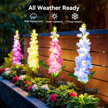 ☀️Nighttime Magic for Your Garden — Outdoor Patio Auto-Glow Solar