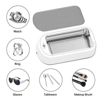 🧼 Effortless Deep Cleaning! Portable Ultrasonic Cleaner for Daily Items