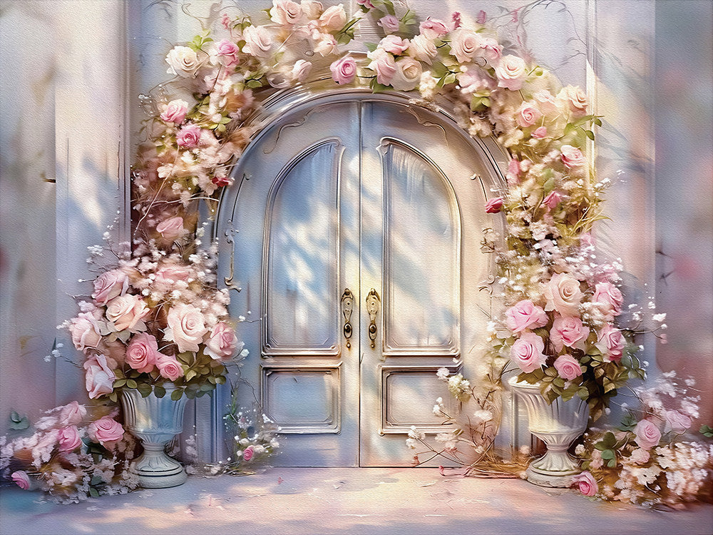🌟🌳 Dreamy Enchanted Forest Butterfly Floral Backdrop | Perfect Outdoor Birthday Decor