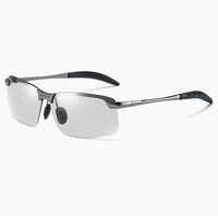 Gunmetal Frame Photochromic Lens