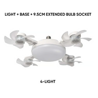 4 Head + Socket Base + Extension