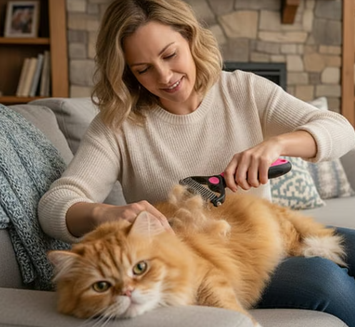 🔥 Last Day 50% OFF🔥 Pet Pro 2-in-1 Grooming Tool – Gentle Detangling, Powerful Deshedding & Happier Pets