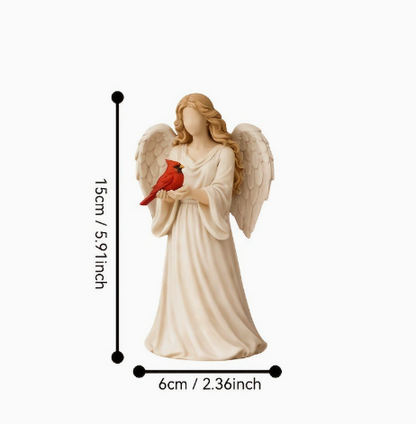 🐦🪽Statue The Redbird And The Angel