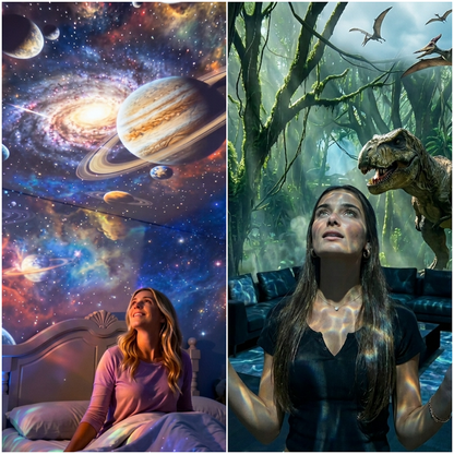 5D Galaxy Ocean Projector for Bedroom