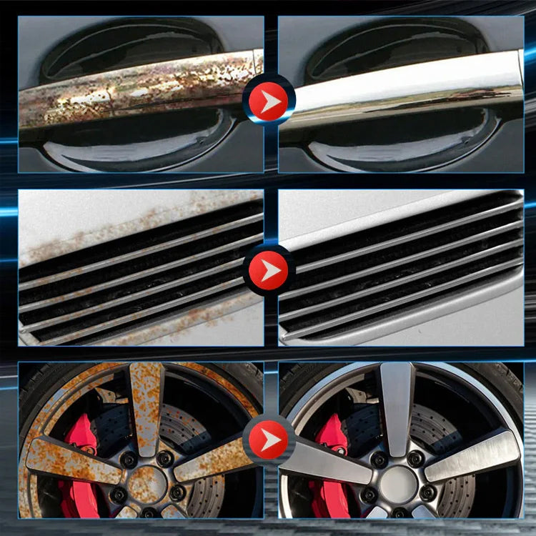 【 🔥Metal Rust Remover Spray】🛡️Non-toxic & Odorless - 🍃Removes Rust in 3 Seconds - ✨Prevents Rust for 50 Years - ⏱️Fast & Effective