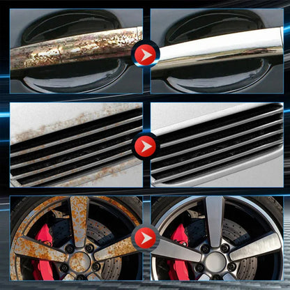 【 🔥Metal Rust Remover Spray】🛡️Non-toxic & Odorless - 🍃Removes Rust in 3 Seconds - ✨Prevents Rust for 50 Years - ⏱️Fast & Effective