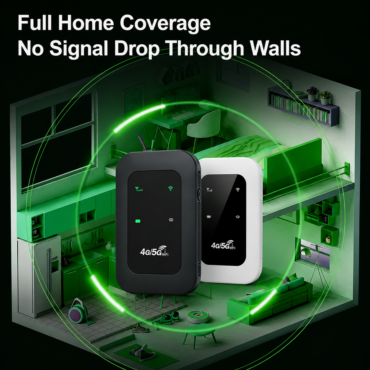 📶 All-Network Pocket WiFi – Ready in Seconds No Setup! No Hassle! Just Connect!🔥[Power on and use, free for life]