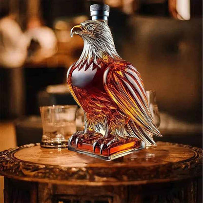 Eagle Whiskey Bottle – A Masterpiece of Craftsmanship and Strength, Capturing the Spirit of Freedom in Every Detail