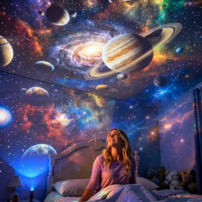 5D Galaxy Ocean Projector for Bedroom